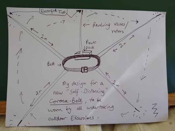 Shall I patent this idea for social distancing?