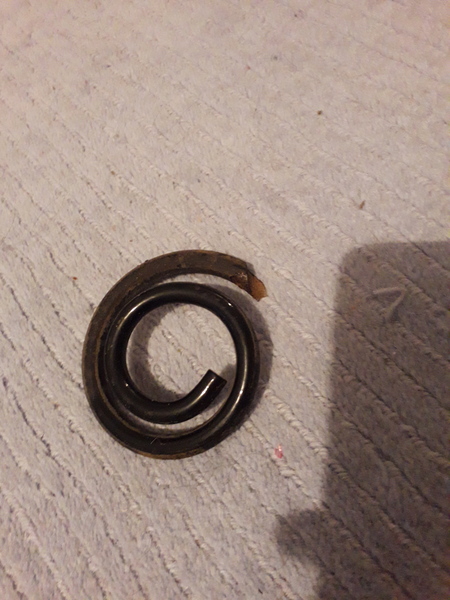 Found a broken coil outside,  what does this mean for my car?