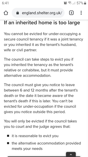 Sucession if tenanvy Advice