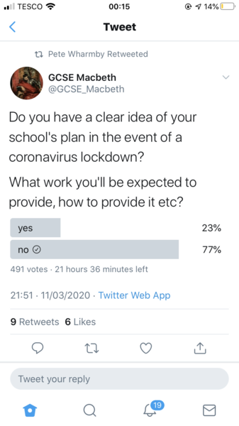 Teachers: What is your school doing?