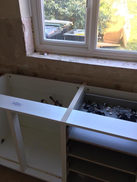 Anyone else been caught mid kitchen renovation?