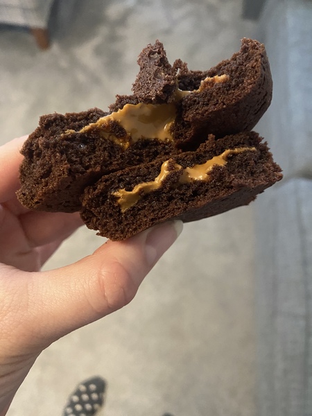 To ask you to show me your baking/food?