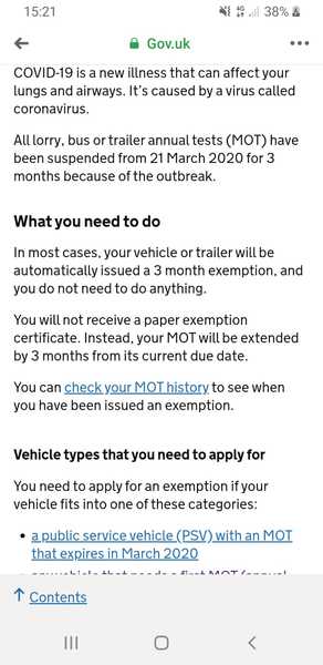 Can I get my car MOTd?