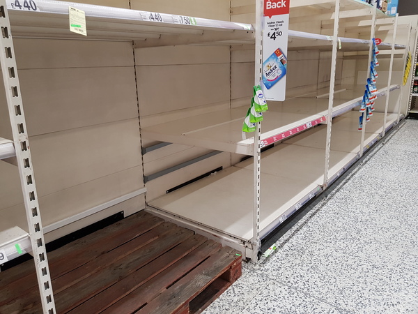 No online grocery shopping delivery slots!