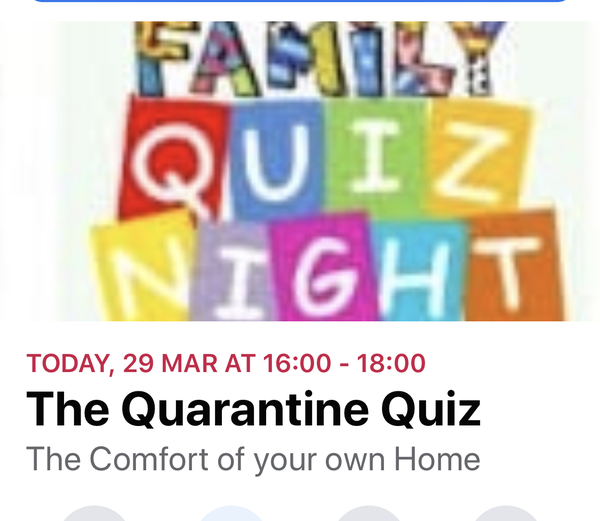 How do you take part in a virtual FB quiz does anyone else fancy joining 4-6 today?