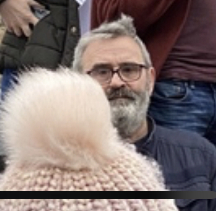 Does anyone know who the beardy leader of the v young protesters at Scot Parliament yesterday was?
