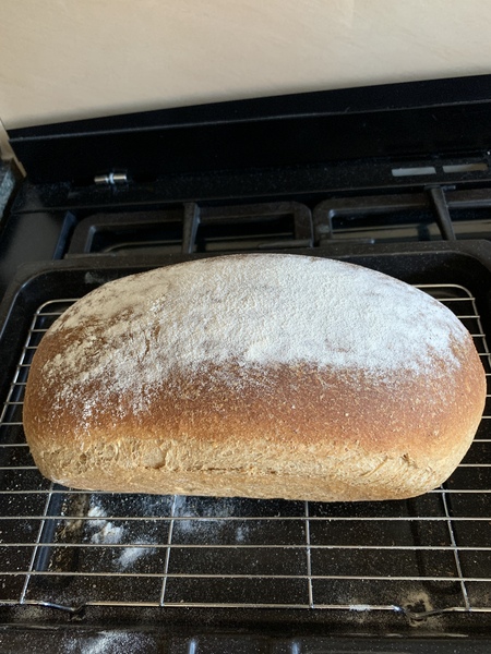 To ask you to show me your baking/food?