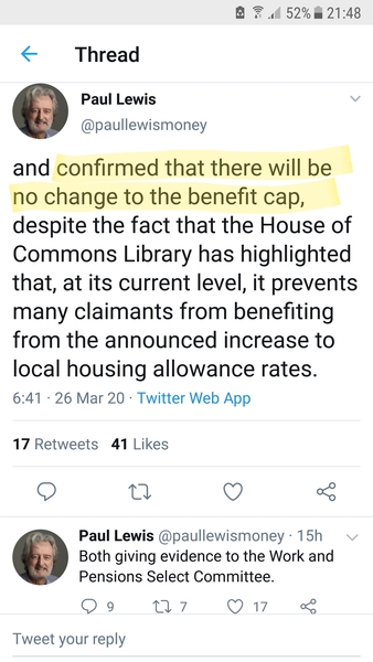 Universal credit rise?!
