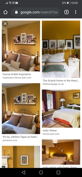 AIBU to paint my bedroom ochre/dark yellow?
