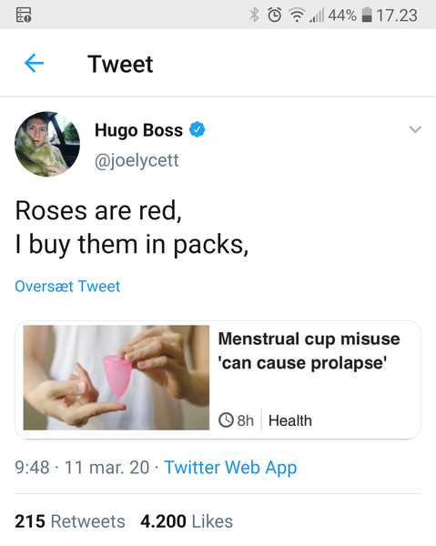 Mooncups cause prolapse?