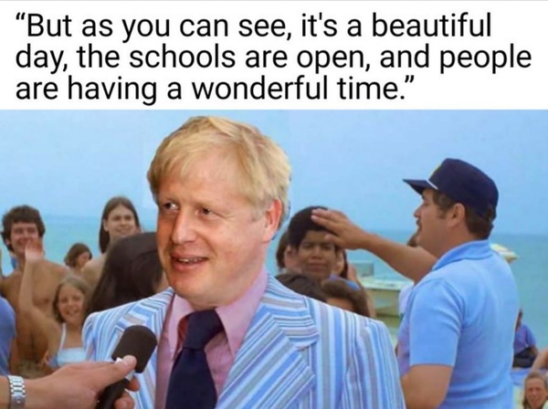 to wonder where Boris is?