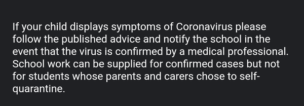 Do I send my 9 year old to school with temp