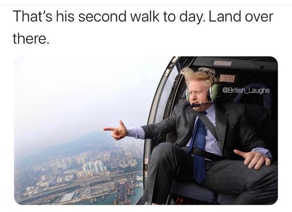 Do the government know if people have been out more than twice