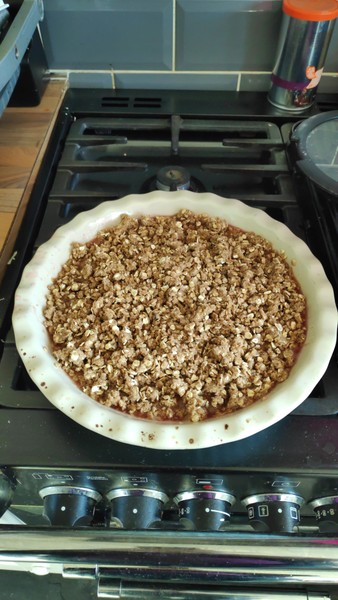 To ask you to show me your baking/food?