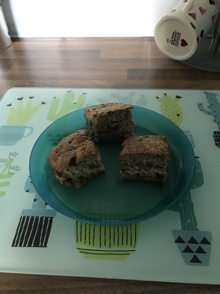 To ask you to show me your baking/food?