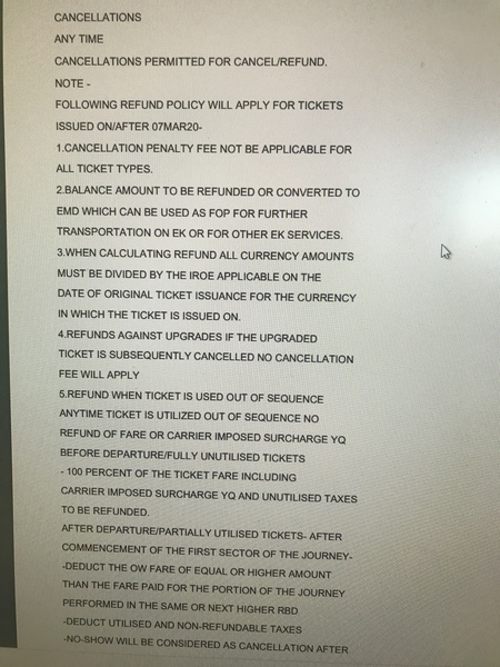 To ask for flight advise? Coronavirus...