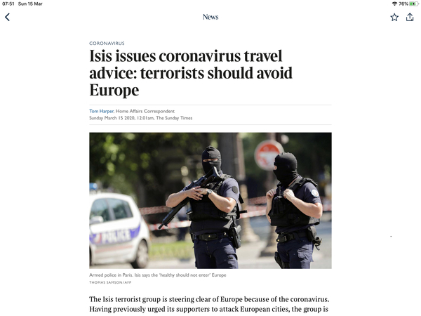 Worried about coronavirus thread 26