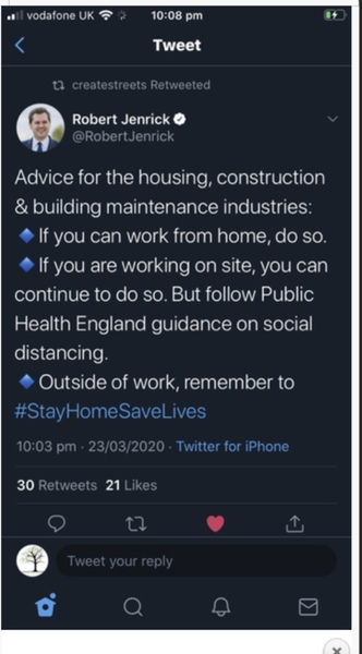 Stay at home, go to work