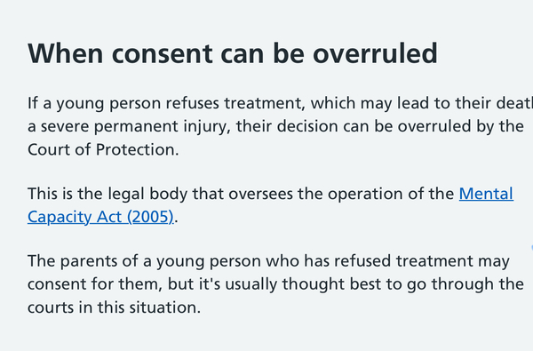 AIBU about transgender person taking legal action against NHS for allowing her to transition? [[title edited by MNHQ on OP's behalf]]