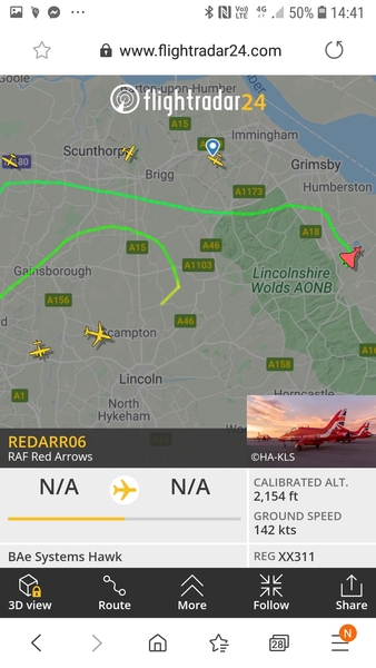 Flight Radar - What does this mean?