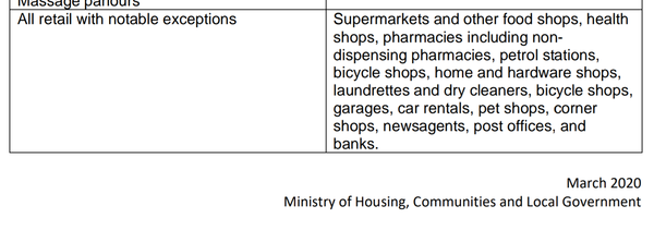 I’m sorry how is a DIY store essential?