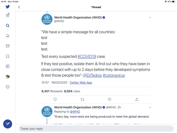 How come Idris Elba looks entirely fine with corona? Or have I misunderstood something?