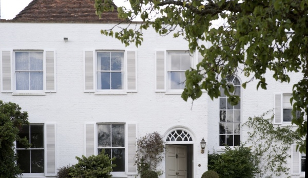 What colour to paint these window frames and door?