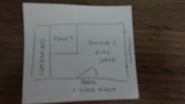 To think this layout for a garage conversion could be OK