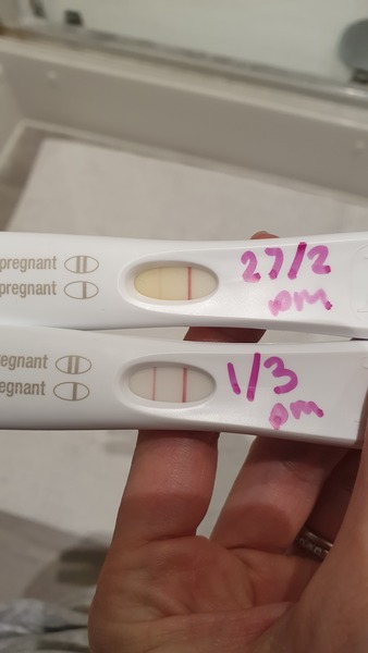 how long did it take for your faint bfp to get darker??
