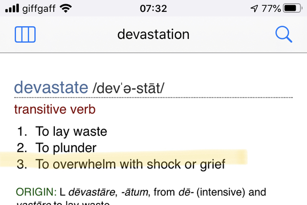 Devastated they’ve shut Disneyworld