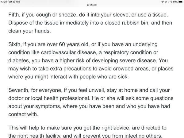 Prepping for a pandemic....8