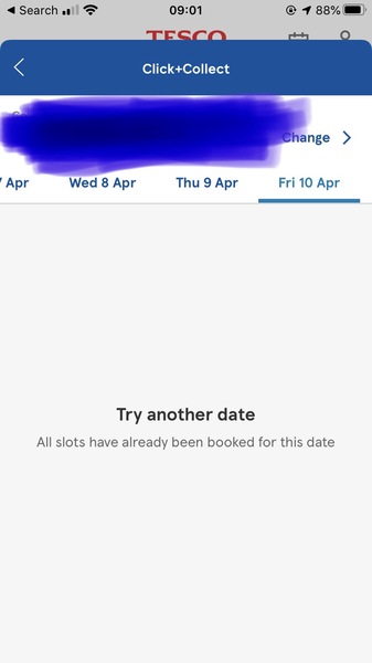 Close the supermarket to the public