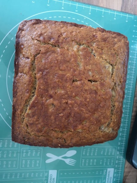 To ask you to show me your baking/food?
