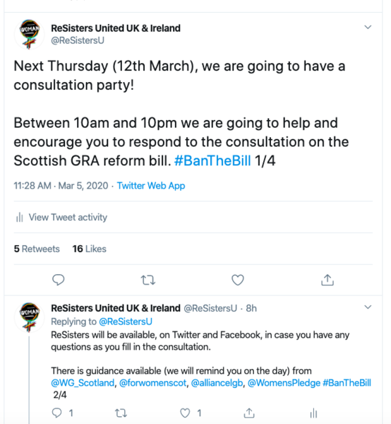 Women & Girls in Scotland GRA Consultation Guidance