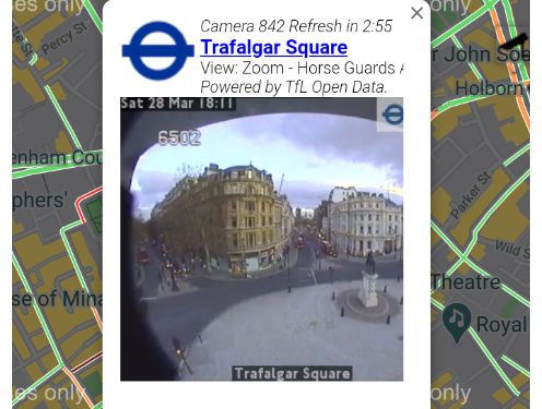 Deserted London in real(ish) time