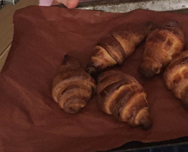 To ask you to show me your baking/food?