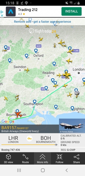 Flight Radar 24 pt 2