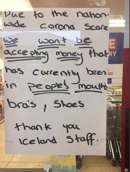 If we go into lock down and supermarkets are still open, how will the workers be protected?