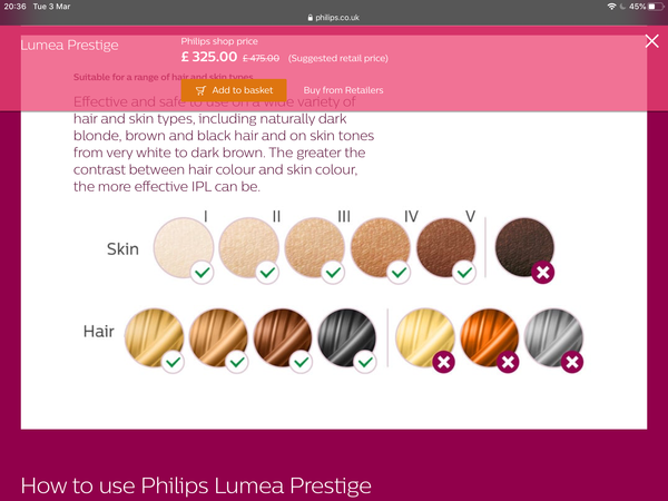 Phillips Lumea it’s a miracle