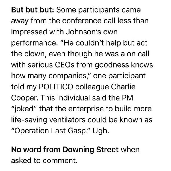 Westminstenders: Events...