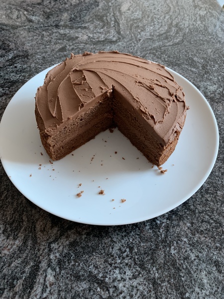 To ask you to show me your baking/food?