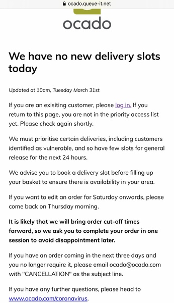 Ocado Anytime Smart Pass holders - have you received priority access yet?