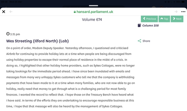 Sykes Holiday Cottages - refusing refunds