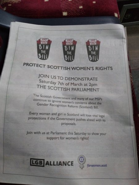 Anyone doing the Edinburgh protest on Saturday?