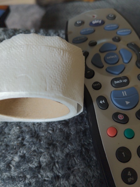 To ask who has my bog roll?