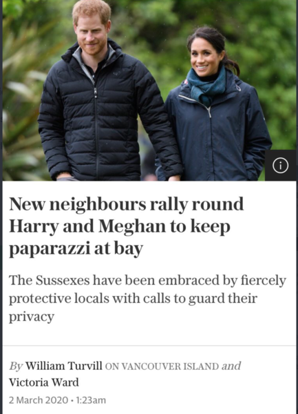 Does anyone want a thread for people who are happy for Harry and Meghan? Thread  3