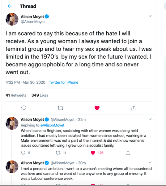 Support those speaking out