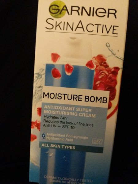 Garnier moisturiser mask,  is there a daily moisturiser.