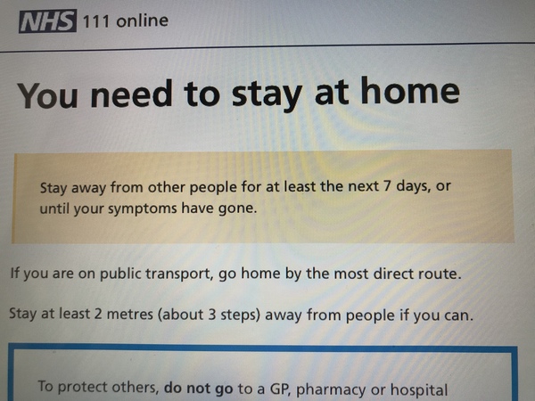 AIBU to go for a run if I am self isolating?