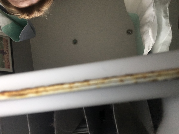 Damp patch in ceiling